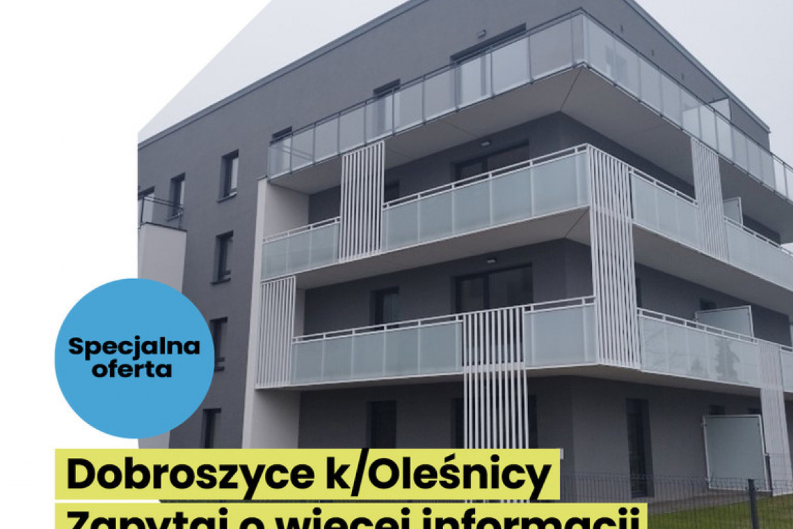 Mieszkanie Sprzedaż Dobroszyce