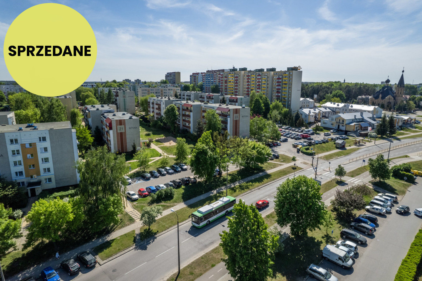 Mieszkanie Sprzedaż Białystok os. Słoneczny Stok